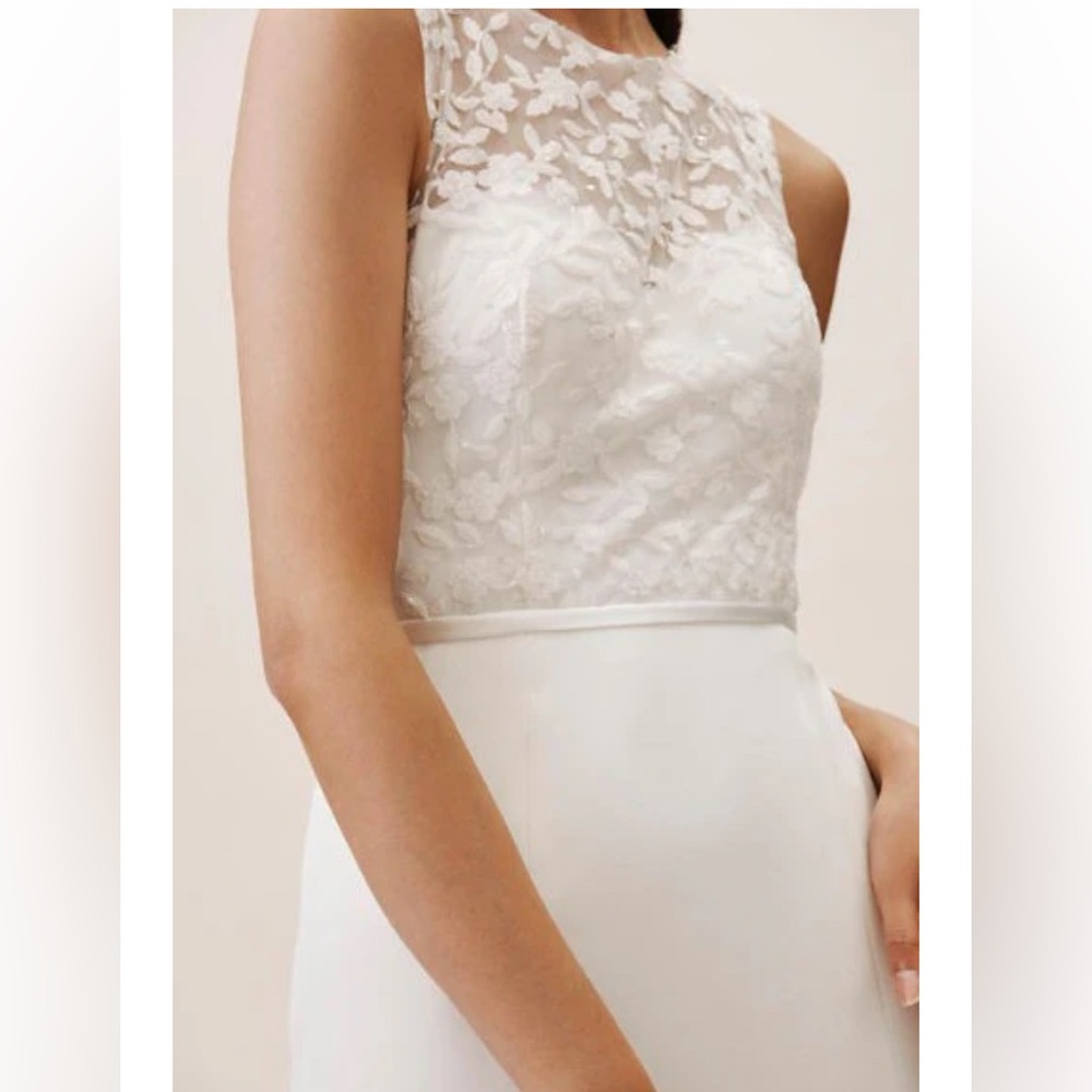 Jenny Yoo BHLDN Winslet Wedding Gown (never worn, dry cleaned) - Picture 3 of 7